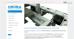 Desktop Screenshot of e-m-m-a.eu